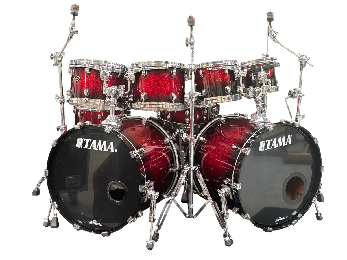 Tama Starclassic performer red sparkle burst